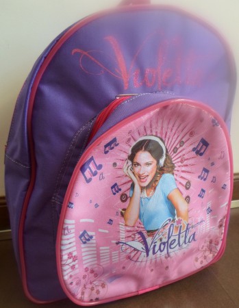 Mochila de Violetta.
